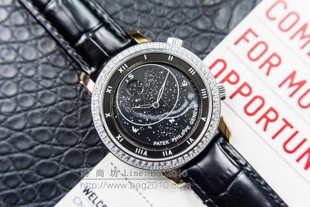 PATEK PHILIPPE手錶 5102天月款日內瓦蒼穹系列 百達翡麗星象功能男表 百達翡麗高端機械男士腕表  hds1268